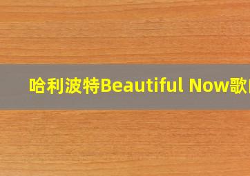 哈利波特Beautiful Now歌曲